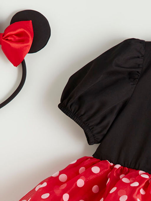 K?z ?ocuk Minnie Mouse Kost?m ve Ta?