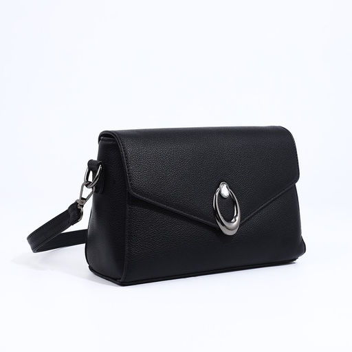 Сумка-мессенджер на молнии, цвет чёрный - Simaland фото 2