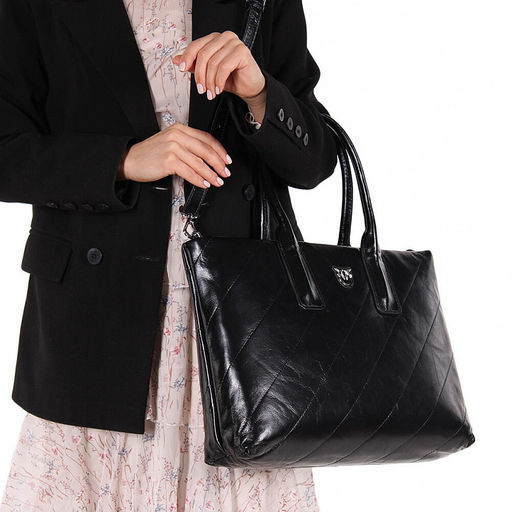 Сумка 1487Y black Polina&Eiterou