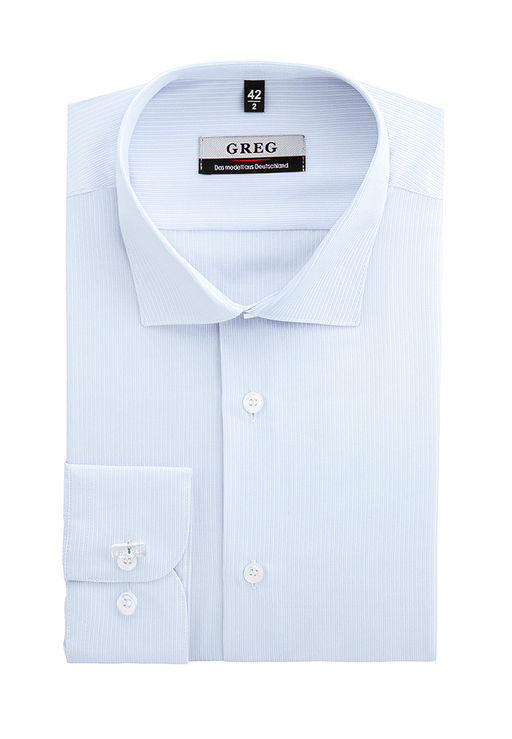 Сорочка мужская длинный рукав GREG 211/199/301/Z  фото 5