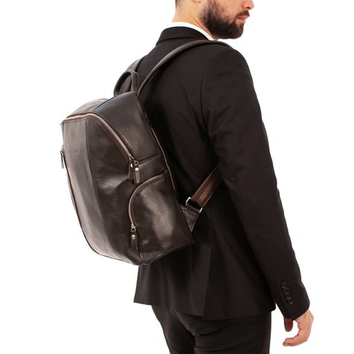 Кожаный рюкзак Arlington Black - Lakestone фото 15