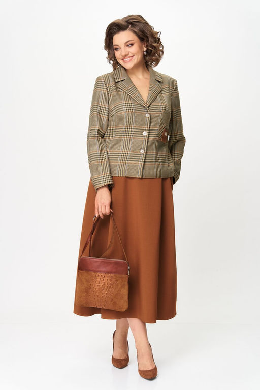 Костюм Aira Style 2417А Бурбон