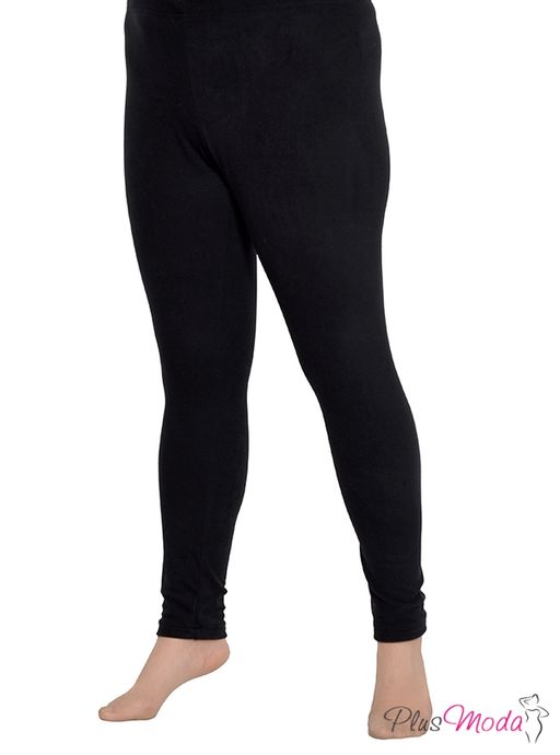 ТЁПЛЫЕ ДВУХСЛОЙНЫЕ ЛЕГИНСЫ РАЗМЕРЫ 44 - 84 №1009 - Plus moda фото 2