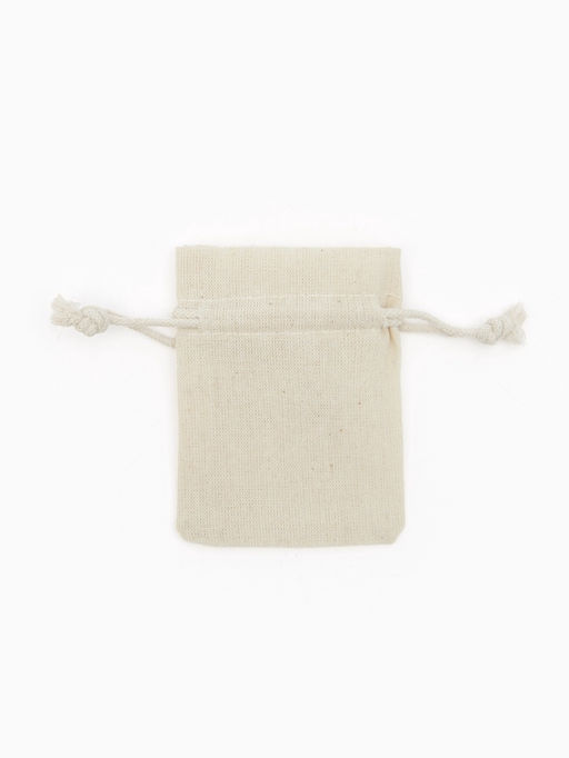 Цена за 50 шт. Мешочек подарочный Нежность лён, 7?9 см, бежевый - Simaland фото 4