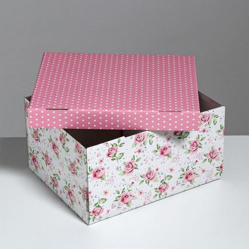 Коробка подарочная складная, упаковка, Воспоминания о чудесном, 31?25.5?16 см