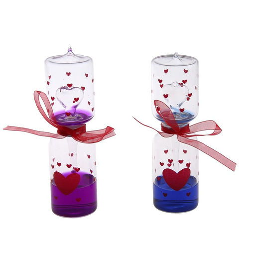 Тепловой фонтан Я тебя люблю, 18?5 см, красный