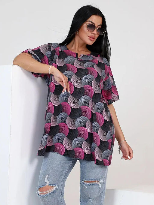 Туника женская Круги 009