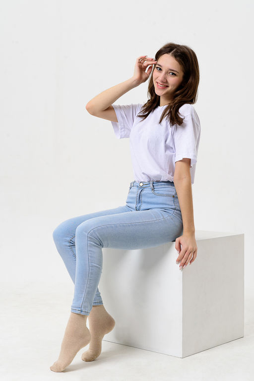 Цена за 12 пар. Носки Альпы женские