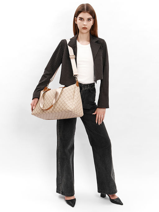 LACCOMA сумка AC89100-мишки бежевый эко кожа