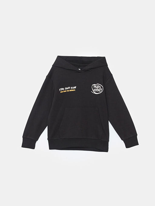 Kap??onlu Erkek ?ocuk Sweatshirt