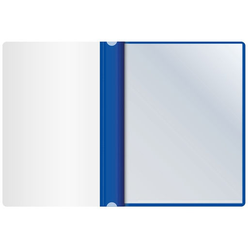 Цена за 10 шт. Папка с 10 вкладышами А4, 160 мкм, Calligrata, с перфорацией, синяя