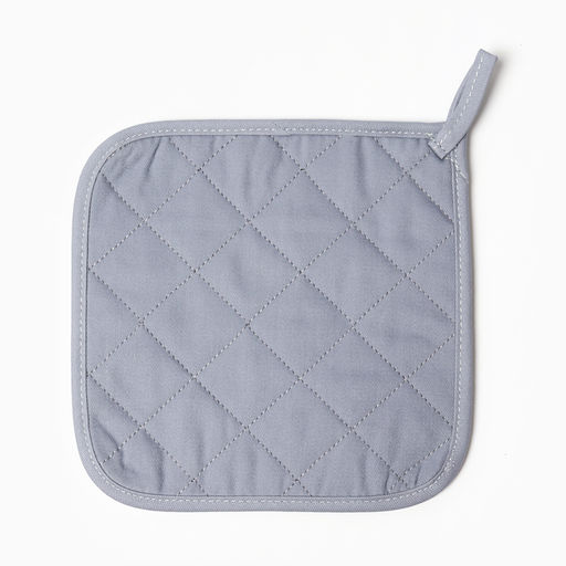 Прихватка ЭтельKitchen цв.серый, 19х19 саржа,100% х/л  фото 3