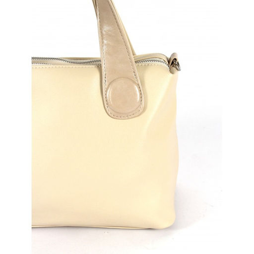 Сумка женская искусственная кожа ADEL-311/2в/ММ, 2 отд/плеч рем, бежевый 260367 - Adelia фото 4