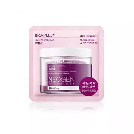 Sample Пилинг-диски обновляющие с вином NEOGEN Dermalogy Bio-Peel Gauze Peeling Wine, 9,5ml (1pads)