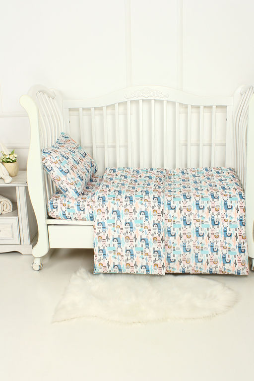 КПБ с простыней на резинке КПБ-ПР/ламы