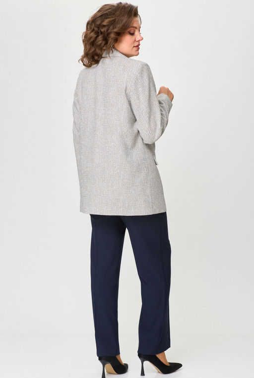 Жакет БелЭльСтиль 762 молочно-синий фото 3