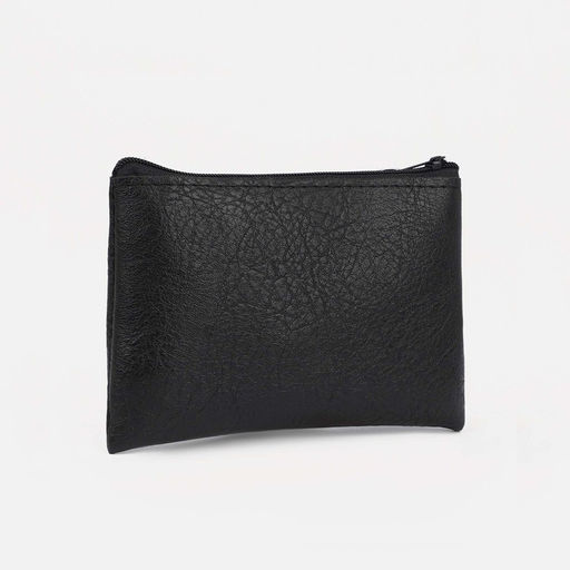 Кошелёк на молнии, цвет чёрный - Simaland фото 2