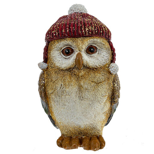 Фигурка декоративная "Сова", L6 W5,5 H10,5 см, 2в.