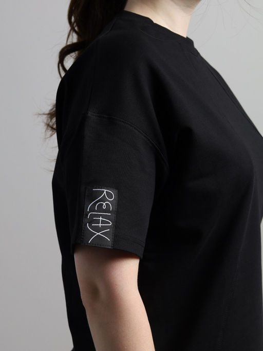 CRB wear/CSMW 60401-22 Футболка женская,черный/Ex.Cherubino  фото 3