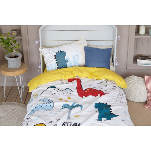 Постельное бельё Этель 1.5 сп Dinoparty 143х215 см, 150х214 см, 50х70 см -1 шт,100% хлопок, бязь  фото 8