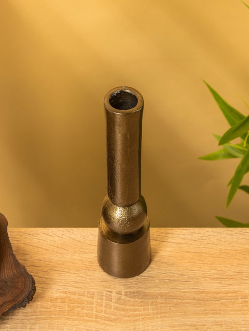 Подсвечник «Геометрия», 5×5×20.5 см, алюминий