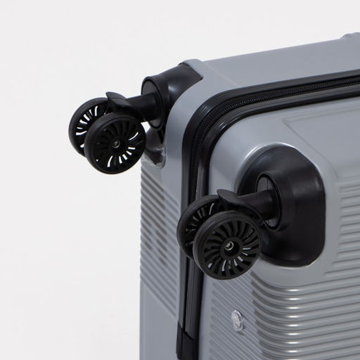 Чемодан малый 24 кодовый замок, цвет серебряный - Simaland фото 8