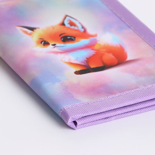 Кошелёк детский на липучке «Выбражулька», разноцветный