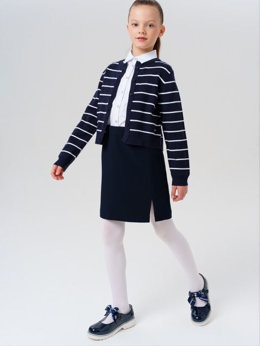 Кардиган PlayToday для девочки комбинированный  фото 7