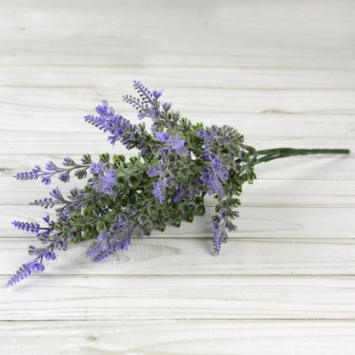 Цветок искусственный Лаванда 37,5 см А / HS1398F /уп 2/1200/ - Галеонтрейд фото 3