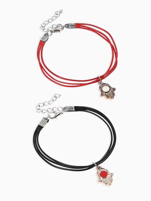 Цена за 2 шт. Браслеты-неразлучники "Рука Хамса"