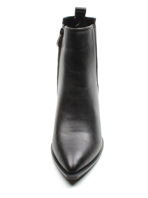 01-PCG267-1 BLACK Ботинки демисезонные женские (натуральная кожа, байка) - Фабричный китай фото 10