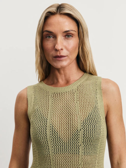 Длинная вязаная туника / Zarina  фото 6