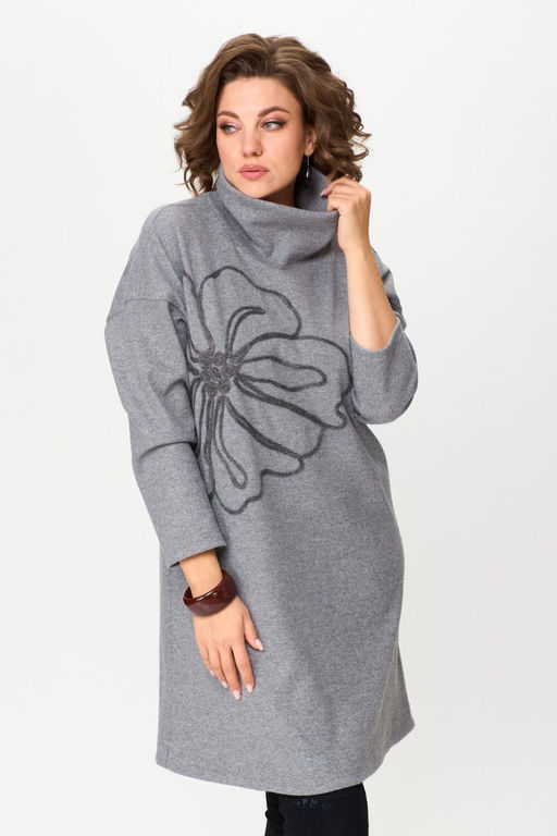 Платье INVITE 4083 черный дизайн - Mira fashion фото 139