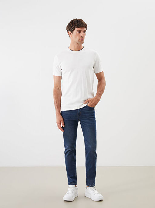 Slim Fit Erkek Jean Pantolon