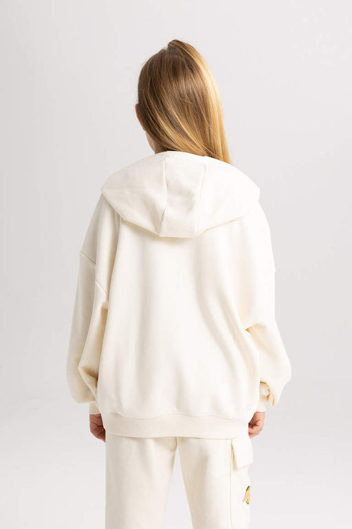 Толстовка с капюшоном для девочек NBA Los Angeles Lakers - Defacto фото 10