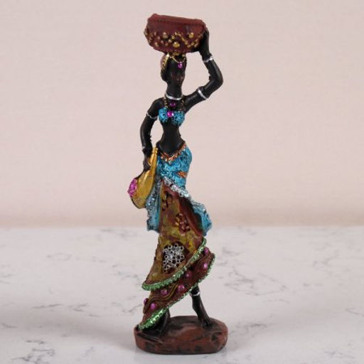 Статуэтка Африканка 15.5 см / 26117 /уп 4/144/ - Галеонтрейд фото 3