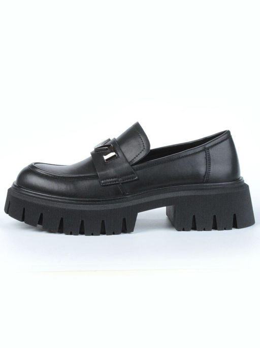 01-C1808-1 BLACK Ботинки демисезонные женские (натуральная кожа) - Фабричный китай фото 6