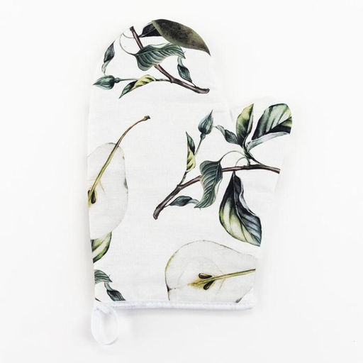 Варежка-прихватка Этель Груши 20х27см,100% хлопок, ватин 250г/м2 (двухсторонняя)  фото 3