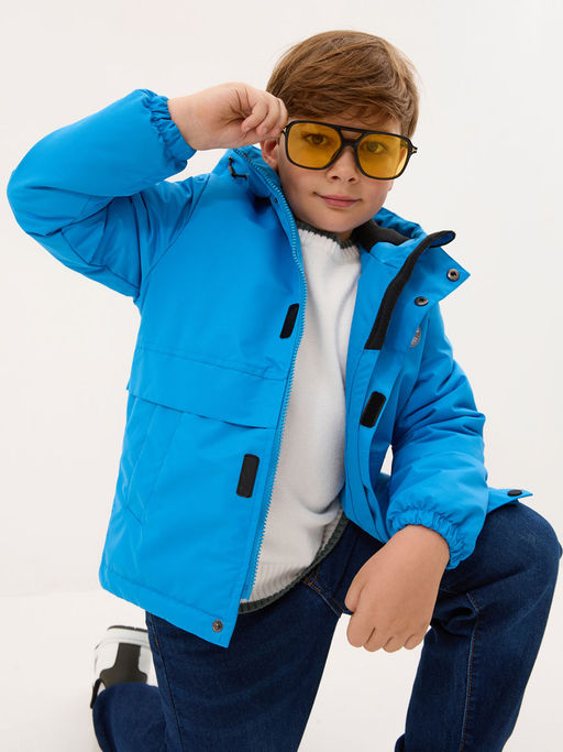 Куртка демисезонная 25532-501 васильковый - Avese фото 17