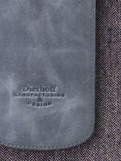 Мужской кожаный футляр для очков Dierhoff Д 6030-6037