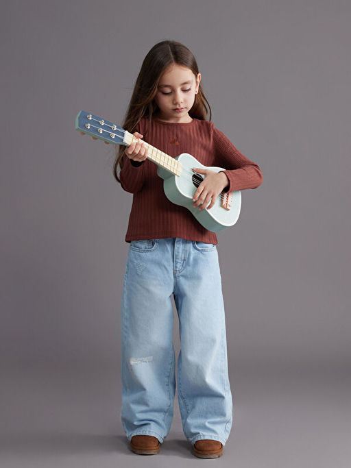 Uzun Kollu Nak??l? K?z ?ocuk Ti??rt