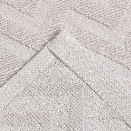 Полотенце махровое LoveLife Zig-Zag, 70х130 см, цвет пыльно-лавандовый, 100% хл, 450 гр/м2  фото 4