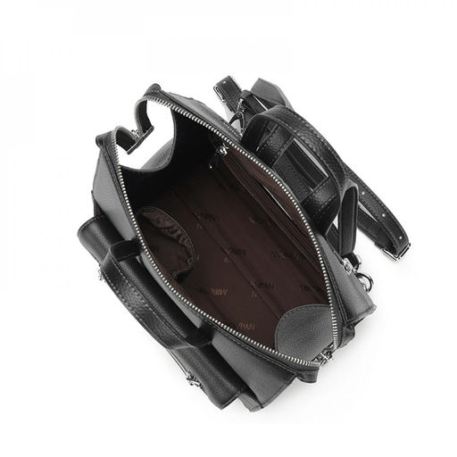 Рюкзак, кожа, MIRONPAN 6022 Черный  фото 2