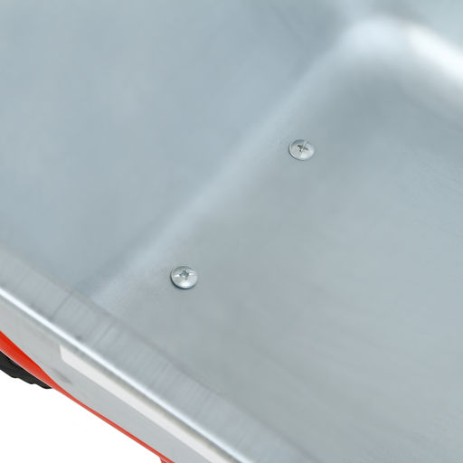 Тачка строительная, 1 пневмоколесо, груз/п 200 кг, объем 110 л, оцинкованный кузов 0,8 мм, Greengo  фото 16