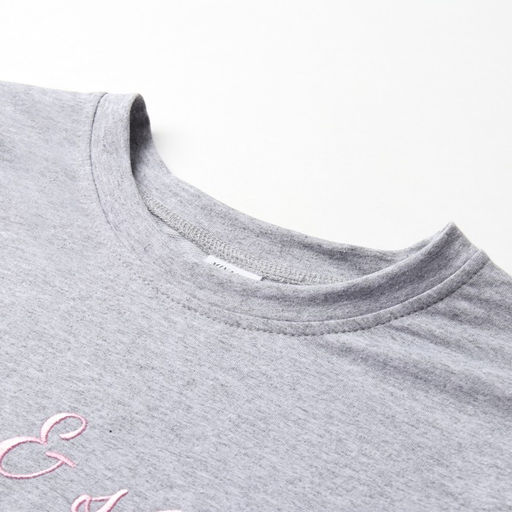 Футболка оверсайз женская MINAKU FIT: SPORTY & STYLISH, светло-серая, размер 46