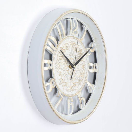 Часы настенные интерьерные, «Цианотис», плавный ход, d-30 см, циферблат 28 см