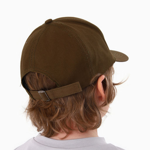 Кепка детская для мальчика Overhat, цвет коричневый, р-р 52-54, 5-7 лет