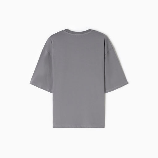 Футболка KAFTAN «пздц», серый, р. 54