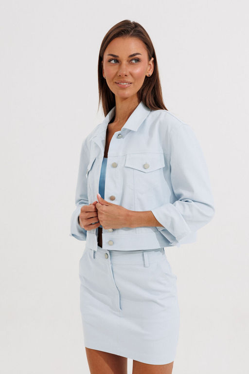 Юбка VN Fashion 1175 голубой