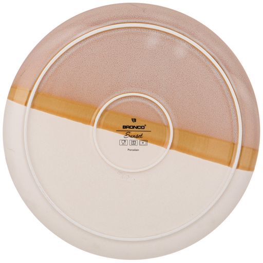 Цена за 2 шт. ТАРЕЛКА ОБЕДЕННАЯ BRONCO SUNSET 26 СМ  фото 2